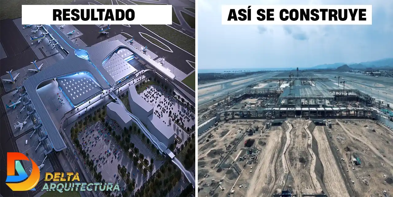 Resultado Vs Así se construye la modernización del aeropuerto Jorge Chávez