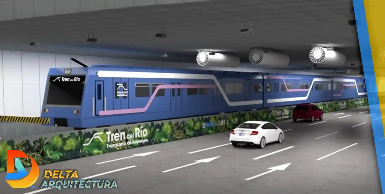 El sistema de transporte contará con una doble vía ferroviaria de 16,5 kilómetros