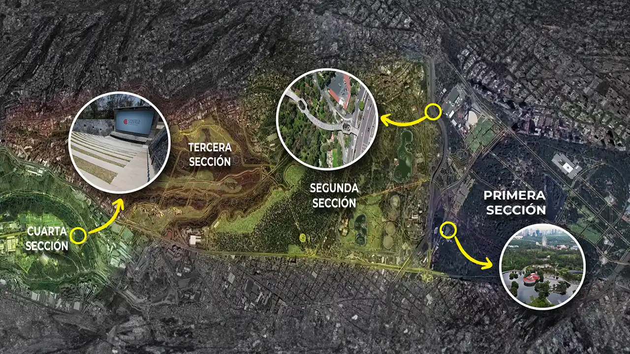 Así luce el renovado Bosque de Chapultepec en CDMX a portas de su completa inauguración