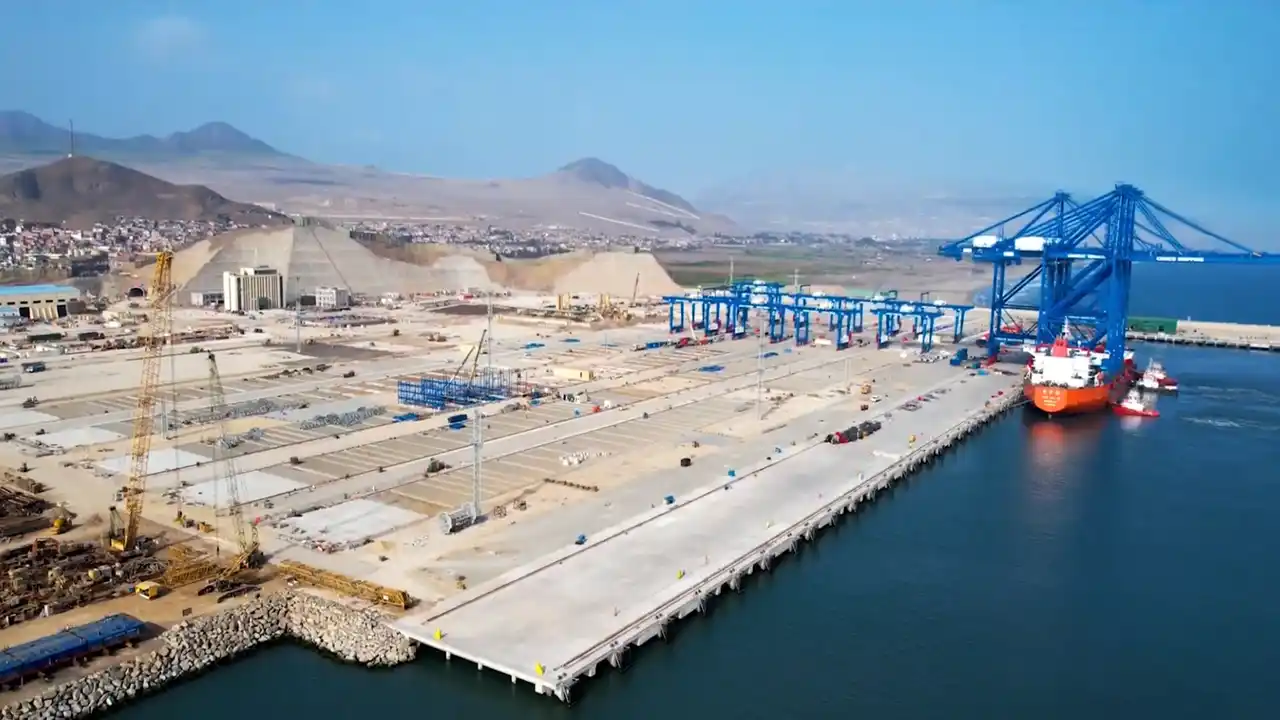 Así Avanza El Megaproyecto Portuario Más Importante Del Perú Y De América Latina | Puerto De Chancay