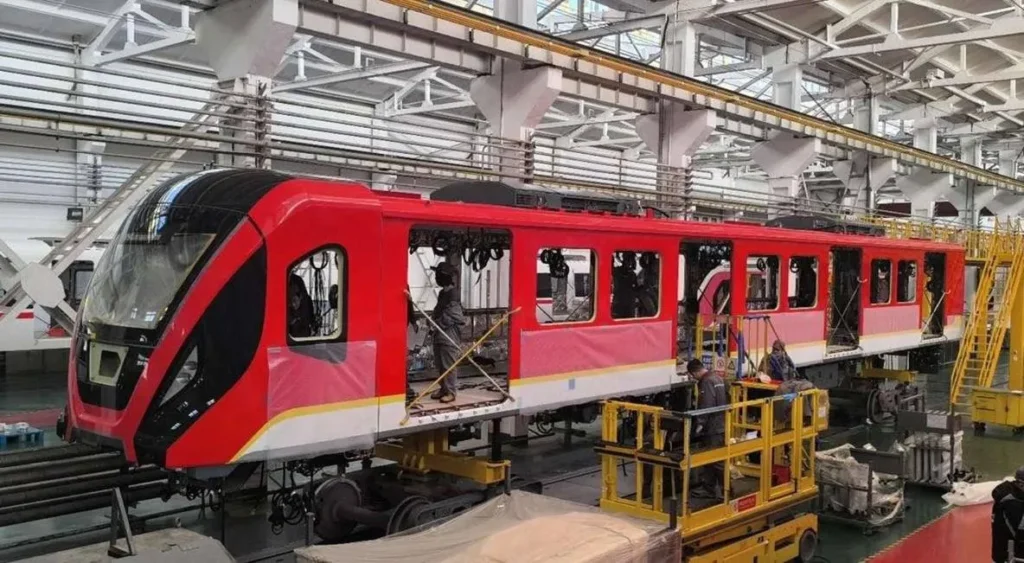 asi es el tren del metro de bogota