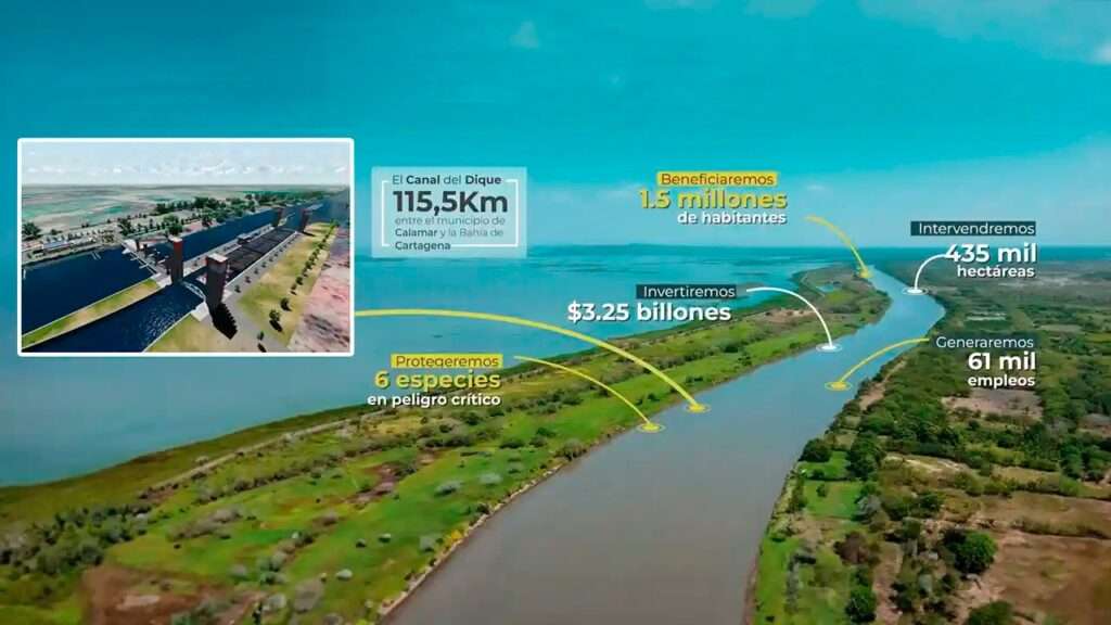 Contraloría General reitera advertencia sobre riesgos fiscales, sociales y ambientales en el proyecto del Canal del Dique