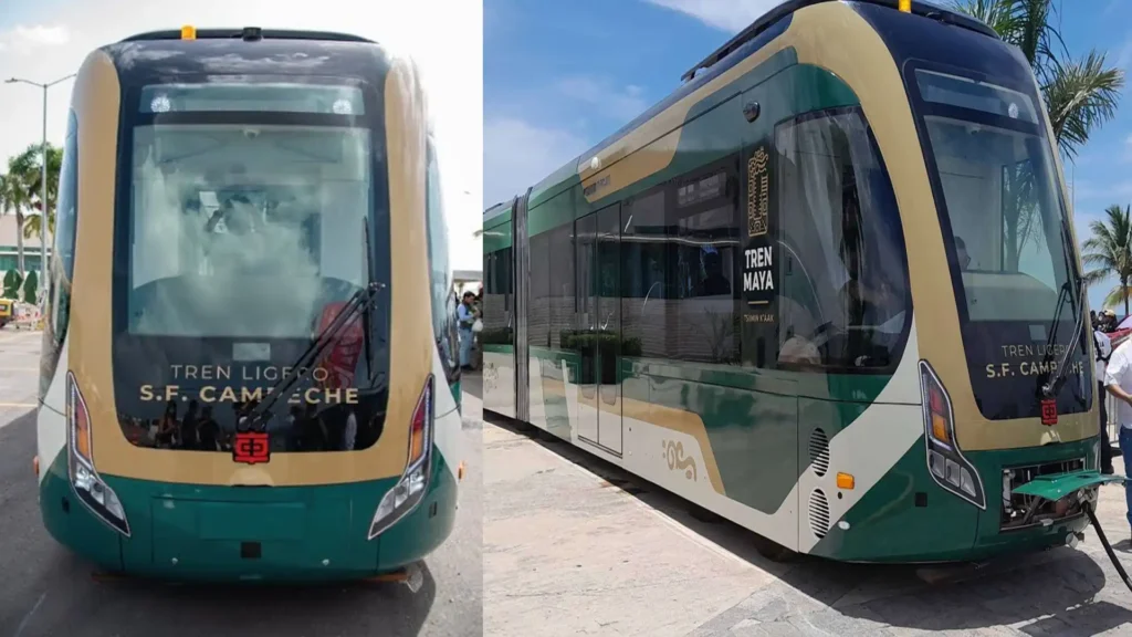 Iniciaron las pruebas de rodamiento del Tren Ligero en Campeche