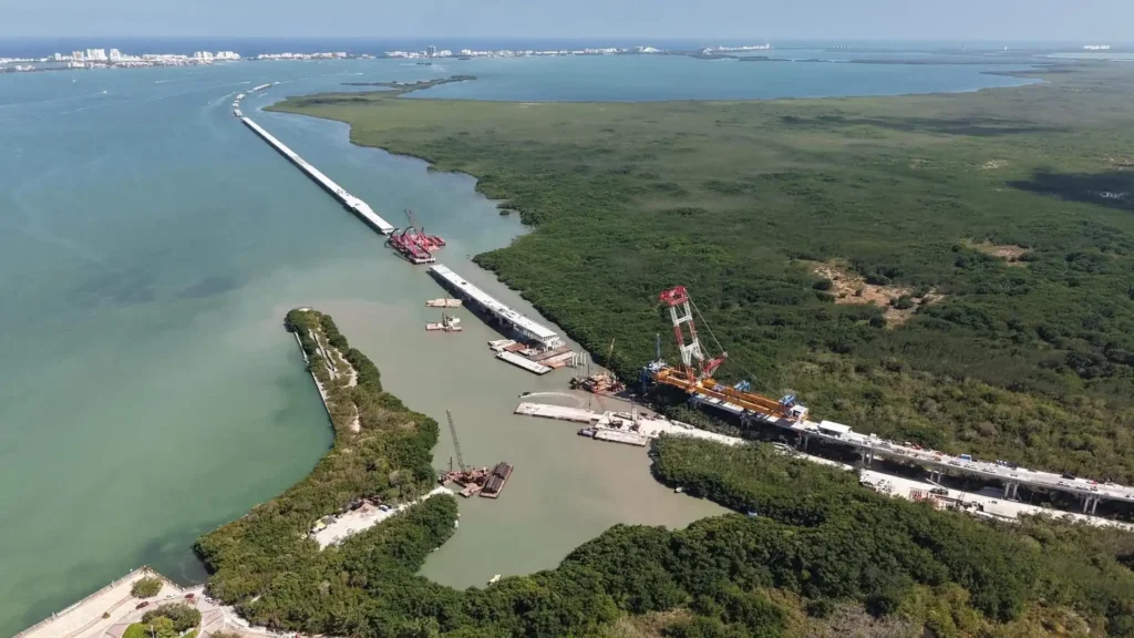 Así Avanza El Increíble Puente Vehicular Nichupté En Cancún Que Sera Inaugurado En Noviembre 2025