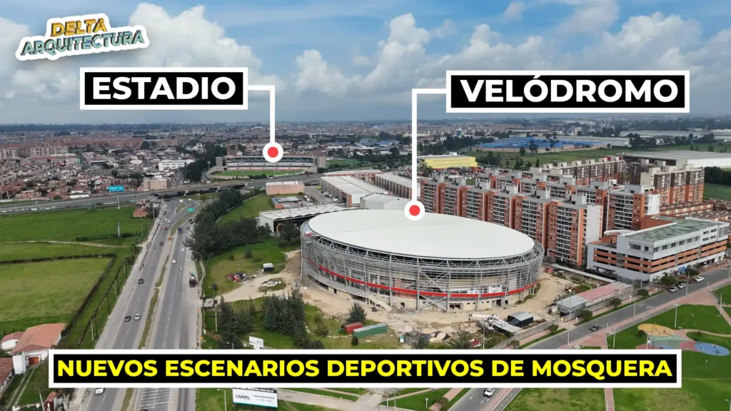 Así Avanza el Velódromo de Altura de Mosquera la Obra Deportiva Más Ambiciosa de Cundinamarca